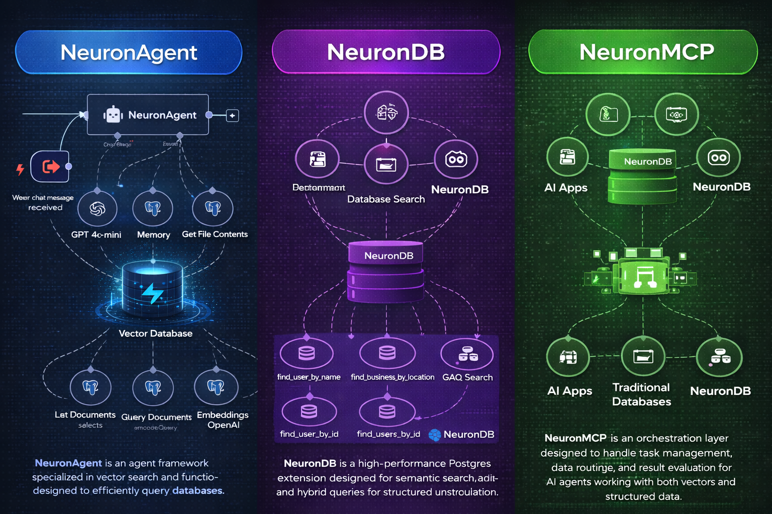 Agent, MCP, and NeuronDB Integration